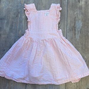 Petit Peony Seersucker Dress 3Y